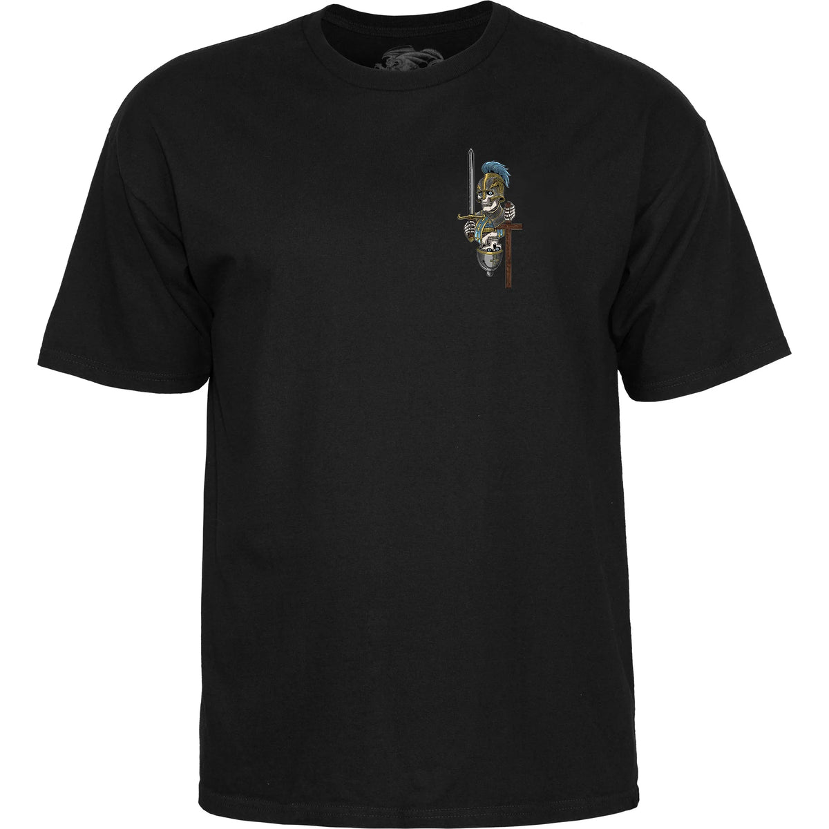 Powell Peralta Dan Corrigan Chess Skulls T-Shirt Black
