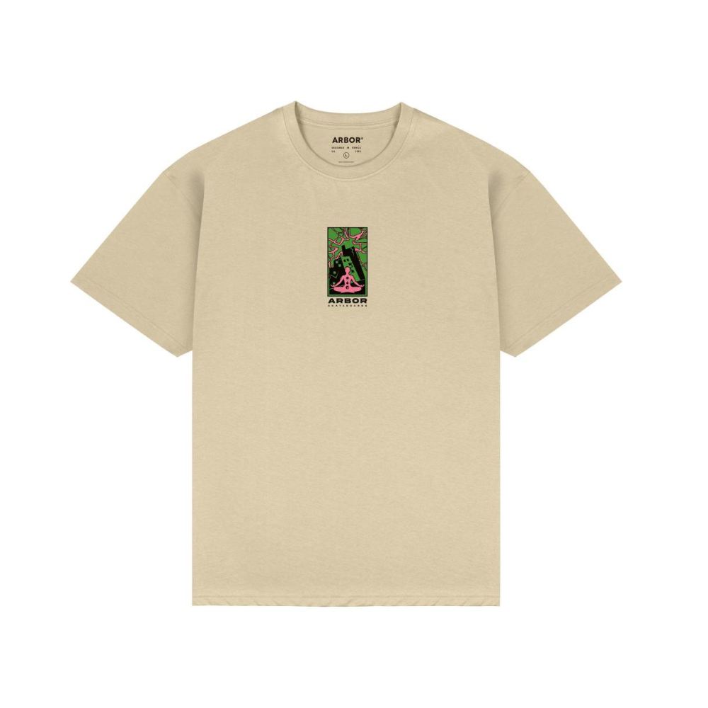 Arbor T-Shirt Chaos Beige