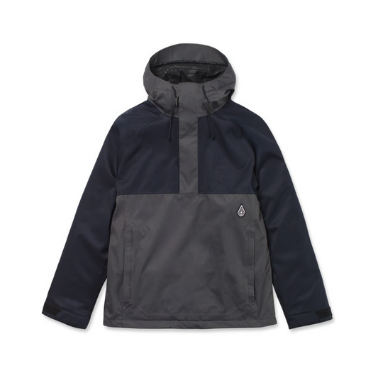 Volcom Hossegor 20k Pullover Jacket Black 2027