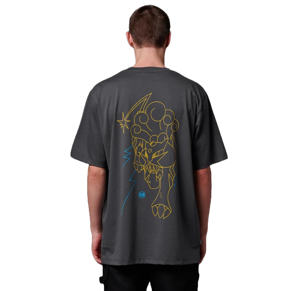 Dolly Noire X Pokémon Raikou Tee Charcoal
