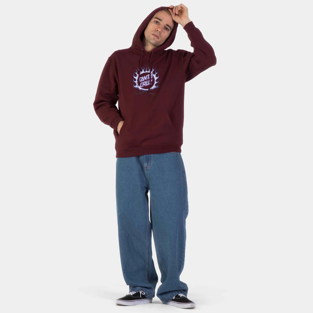 Santa Cruz Forging Hoodie Dark Plum