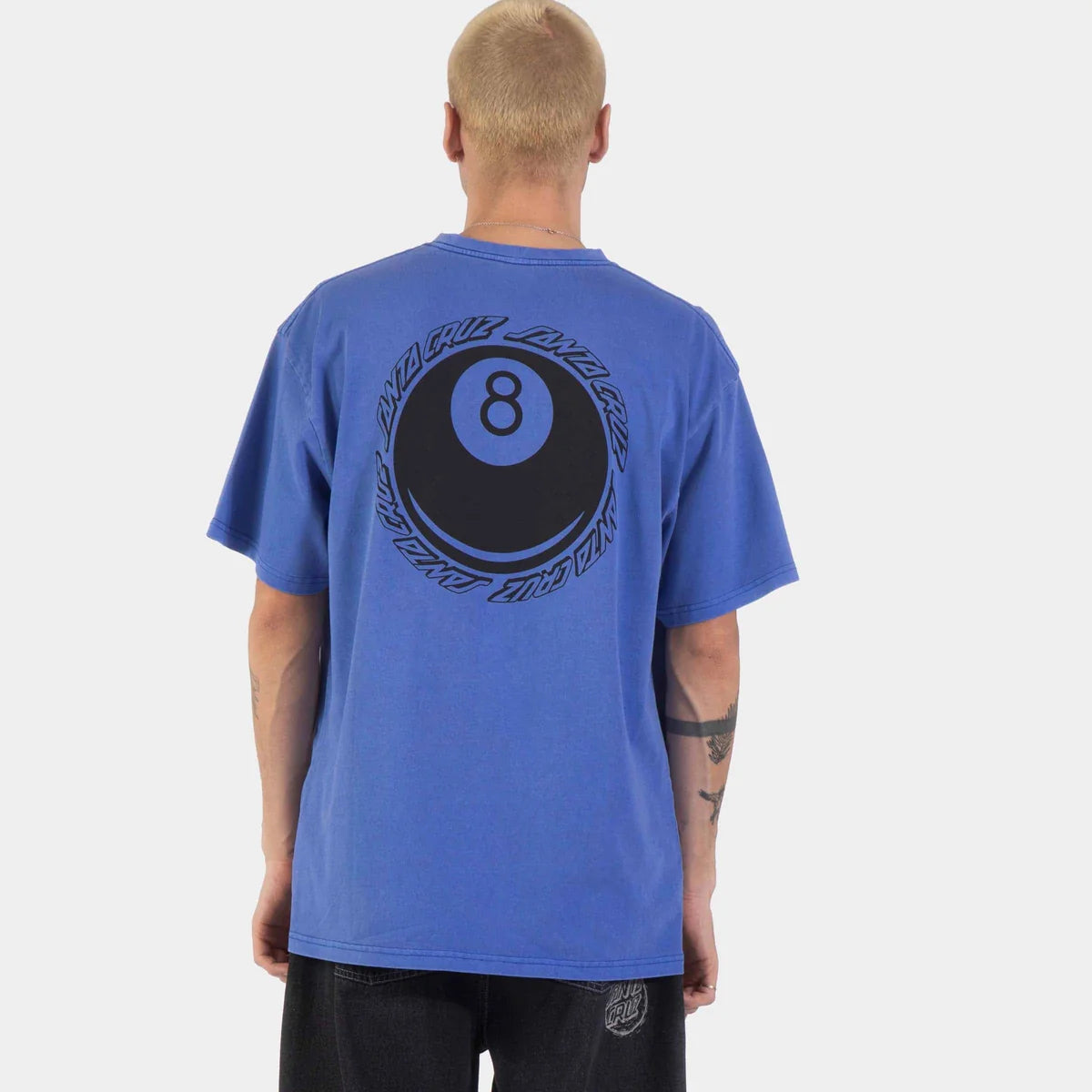Santa Cruz Winkowski Hachi Ball Sapphire, t-shirt – foto 4 di 5