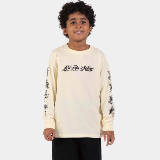 Santa Cruz Youth Pay Off Strip Long Sleeve T-Shirt