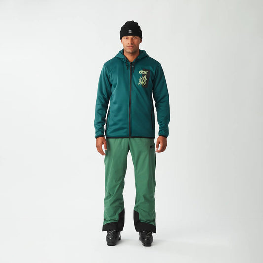 Picture Park Tech Zip Hoodie Deep Water