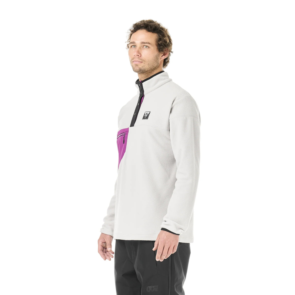 Picture Arcca  1/4 Fleece Vapor Grey