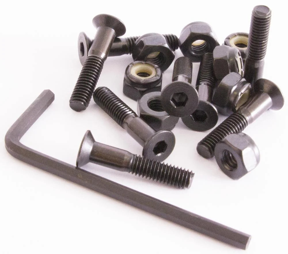Sushi Hardware Bolts Allen Bolts Black 1"