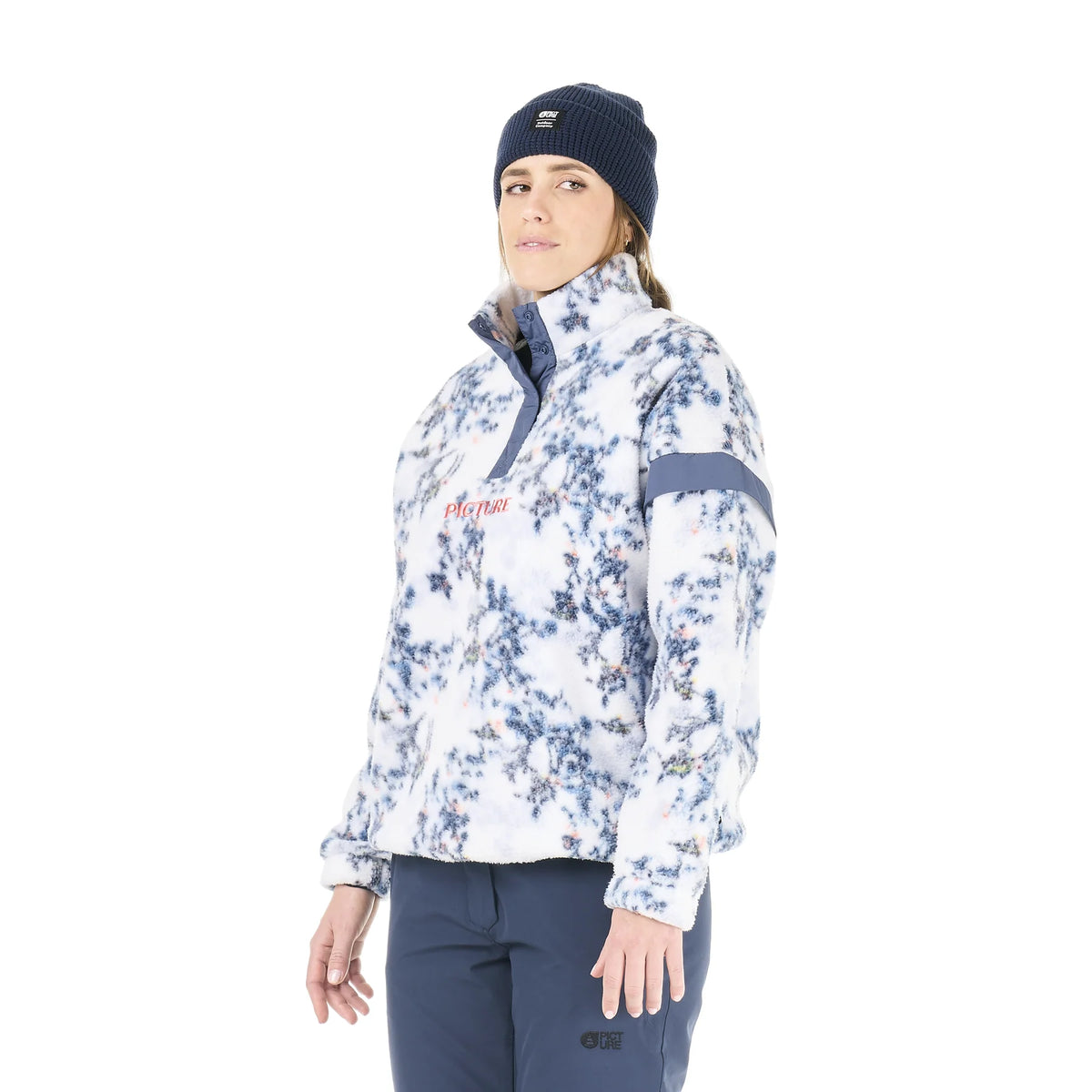 Picture Velora printed 1/4 Fleece