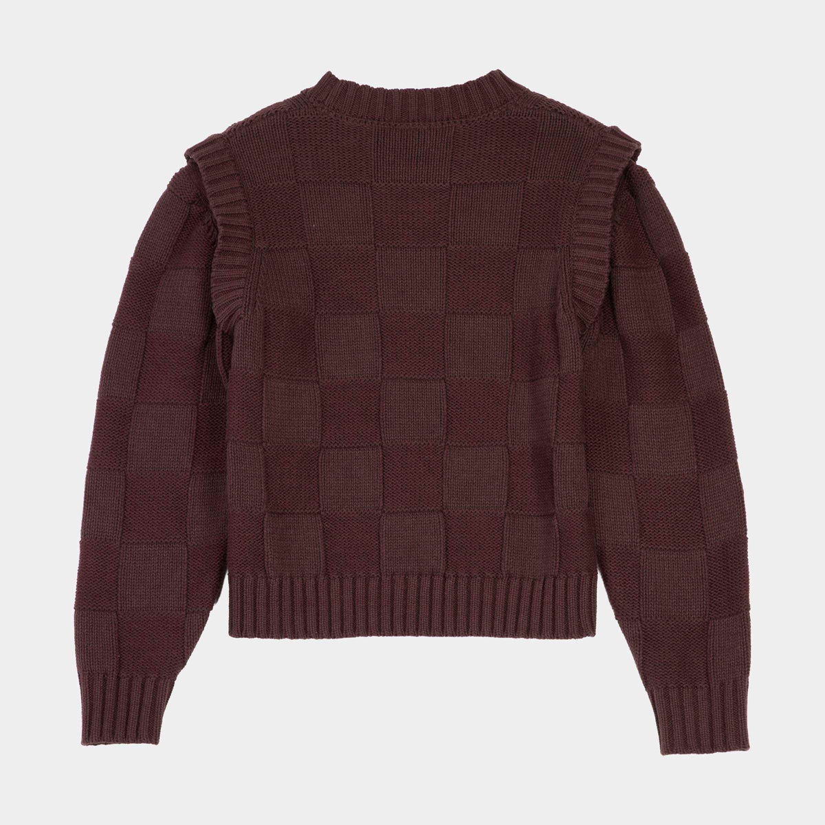 Santa Cruz Check 2-in-1 Knit Crew
