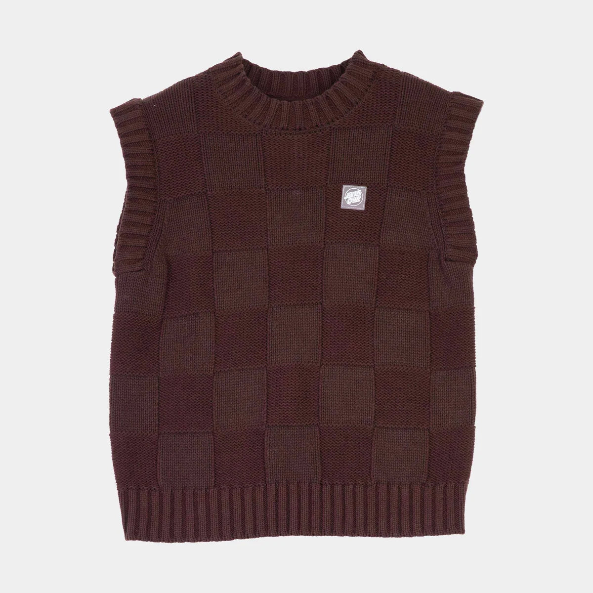 Santa Cruz Check 2-in-1 Knit Crew