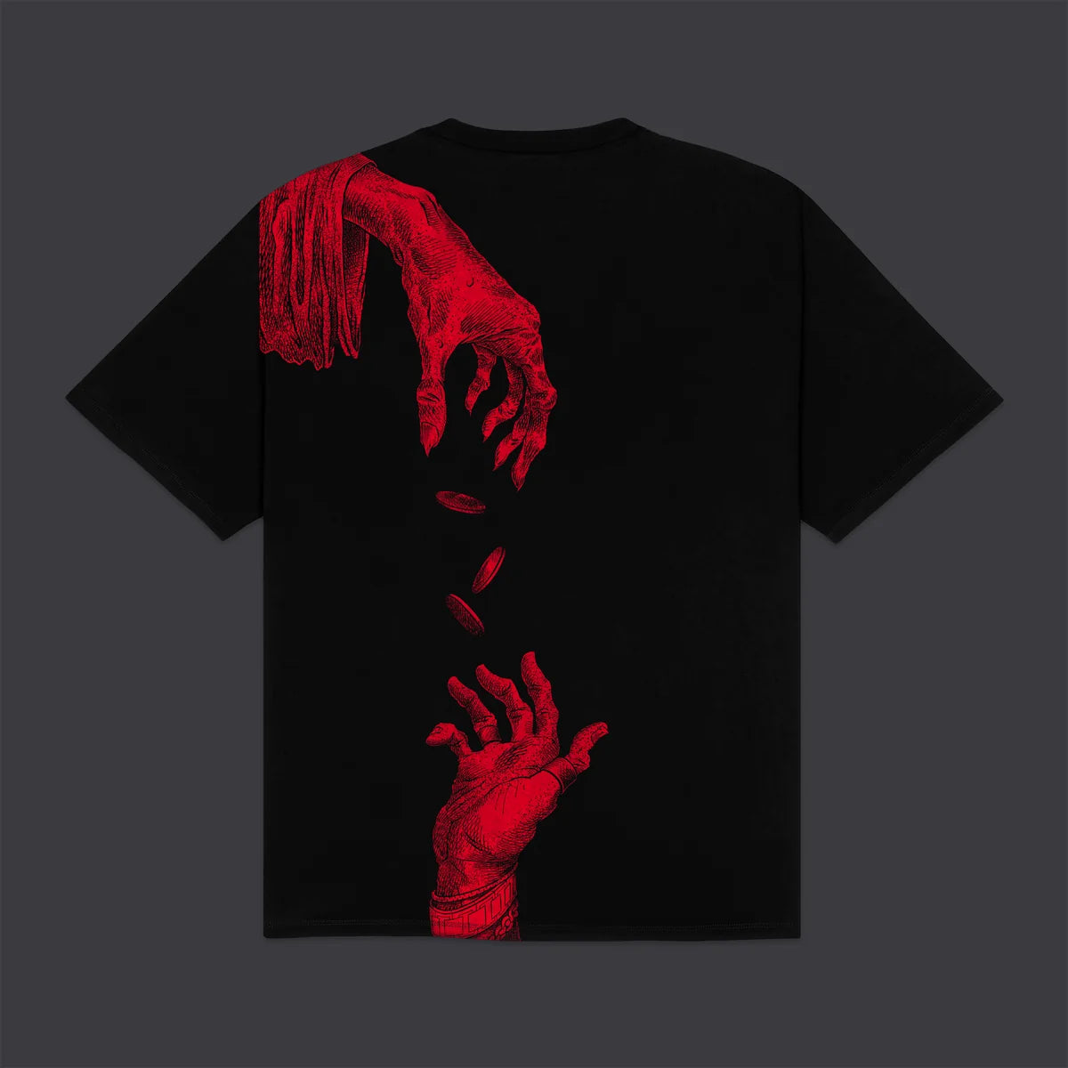 Corruption Tee Black