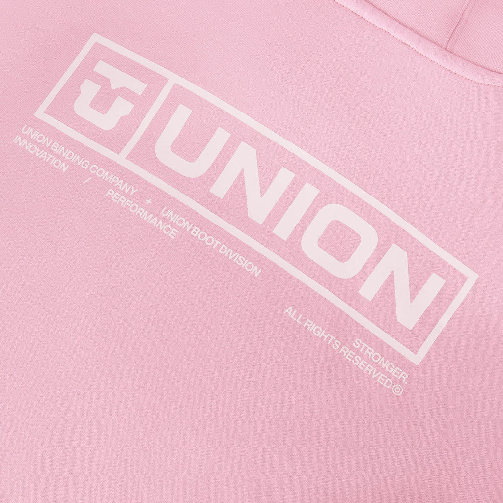 Union Team Pullover Hoodie Pink