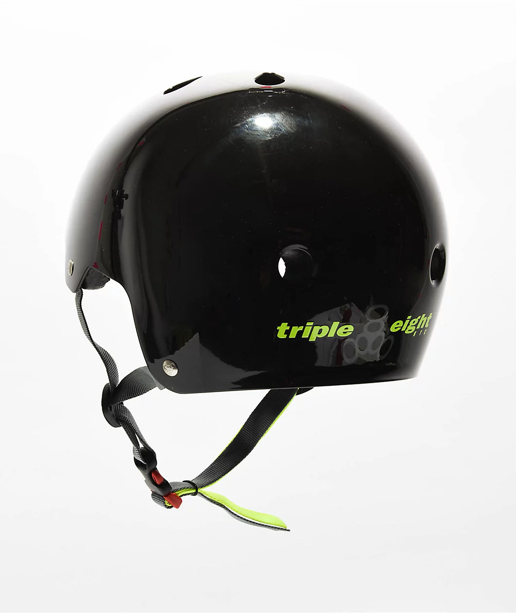 Triple Eight Dual Certified Black Zest Gloss