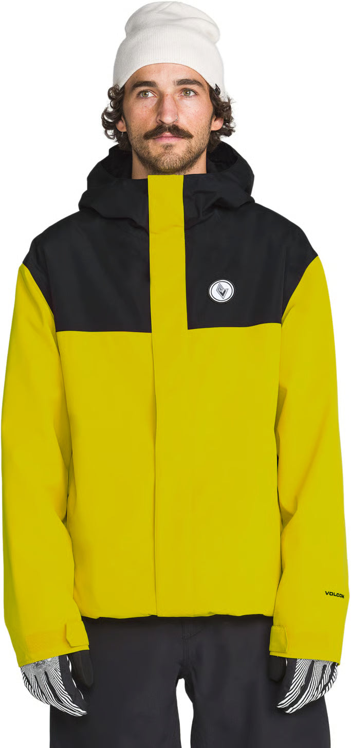 Volcom Buckthreeeighty Insulated Jacket Yellow