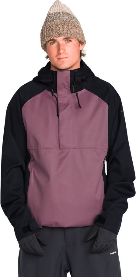 Volcom Hossegor 20K Pullover Jacket Arctic Dust