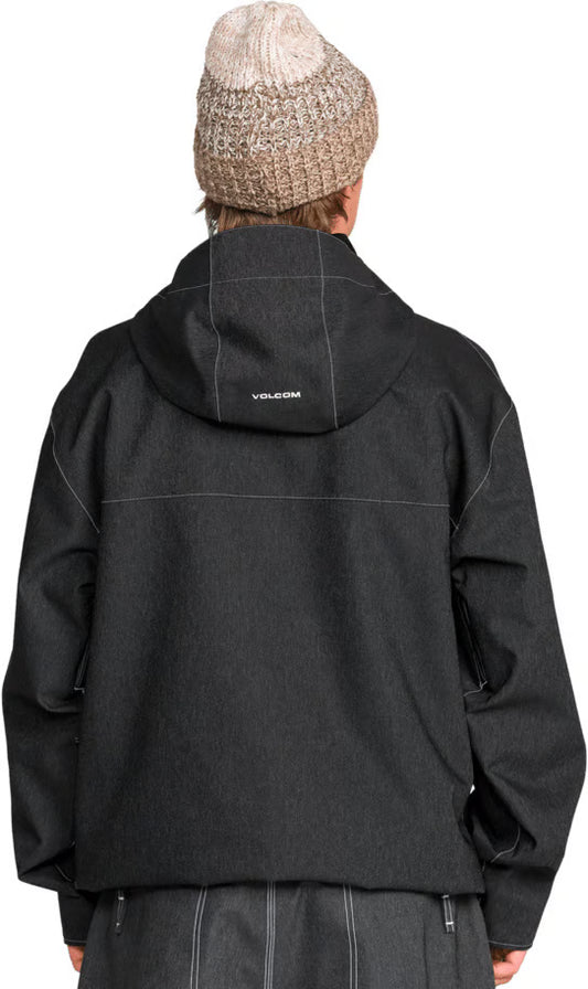 Volcom Top Stitch Jacket Black Denim