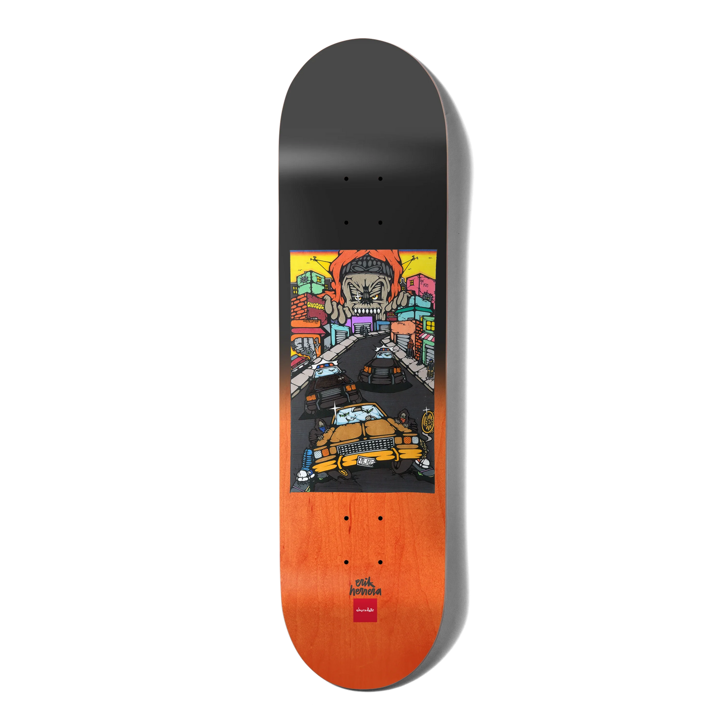 Chocolate Skateboard Deck Fiendin Erik Herrera 8.5"