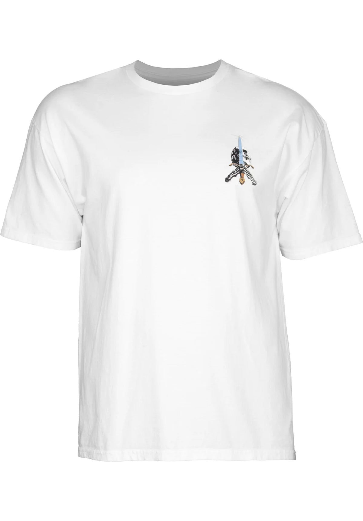 Powell Peralta Skull & Sword T-Shirt White