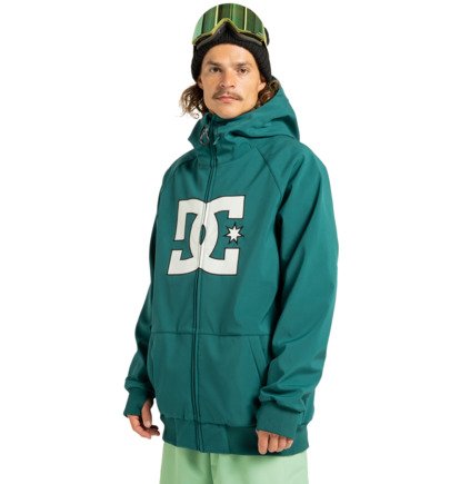 Dc Spectrum Softshell Jacket Deep Teal