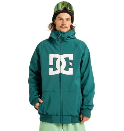Dc Spectrum Softshell Jacket Deep Teal