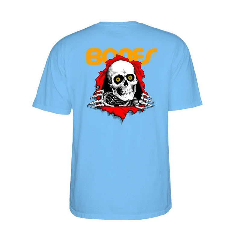 Powell Peralta Ripper Youth T-Shirt Carolina Blue