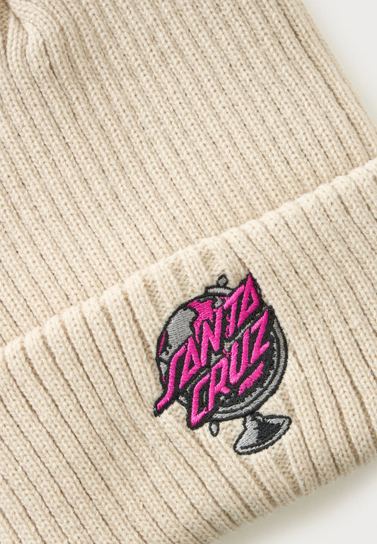 Santa Cruz Knibbs Cryptic Beanie Warm Grey