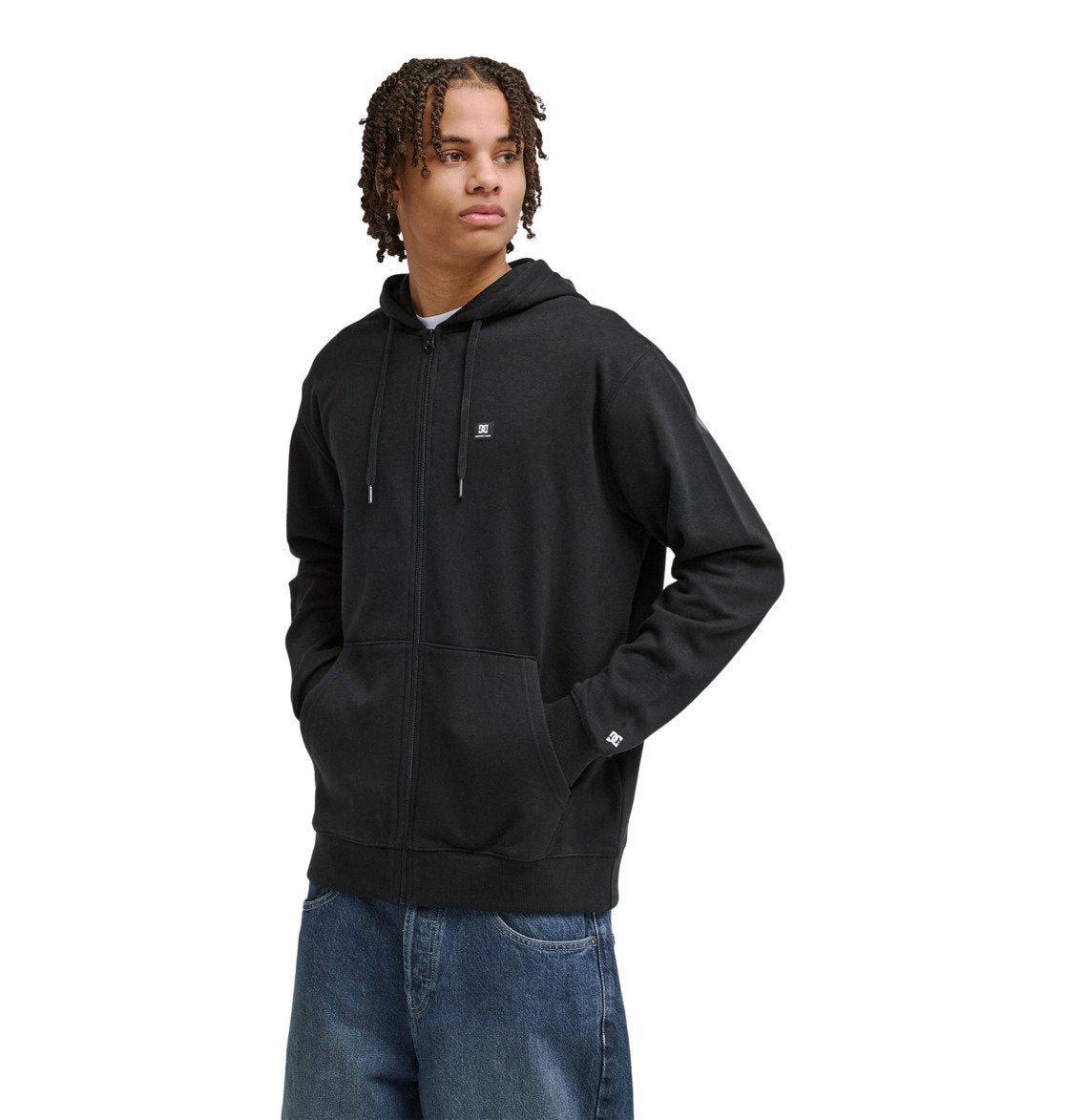 DC Shoes Lorion Zip Hoodie Black