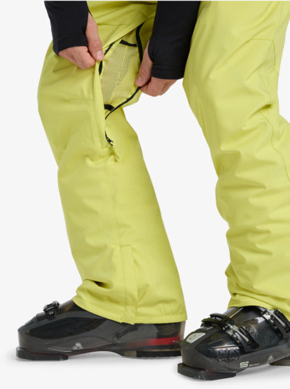 Quiksilver Estate Pant Yellow