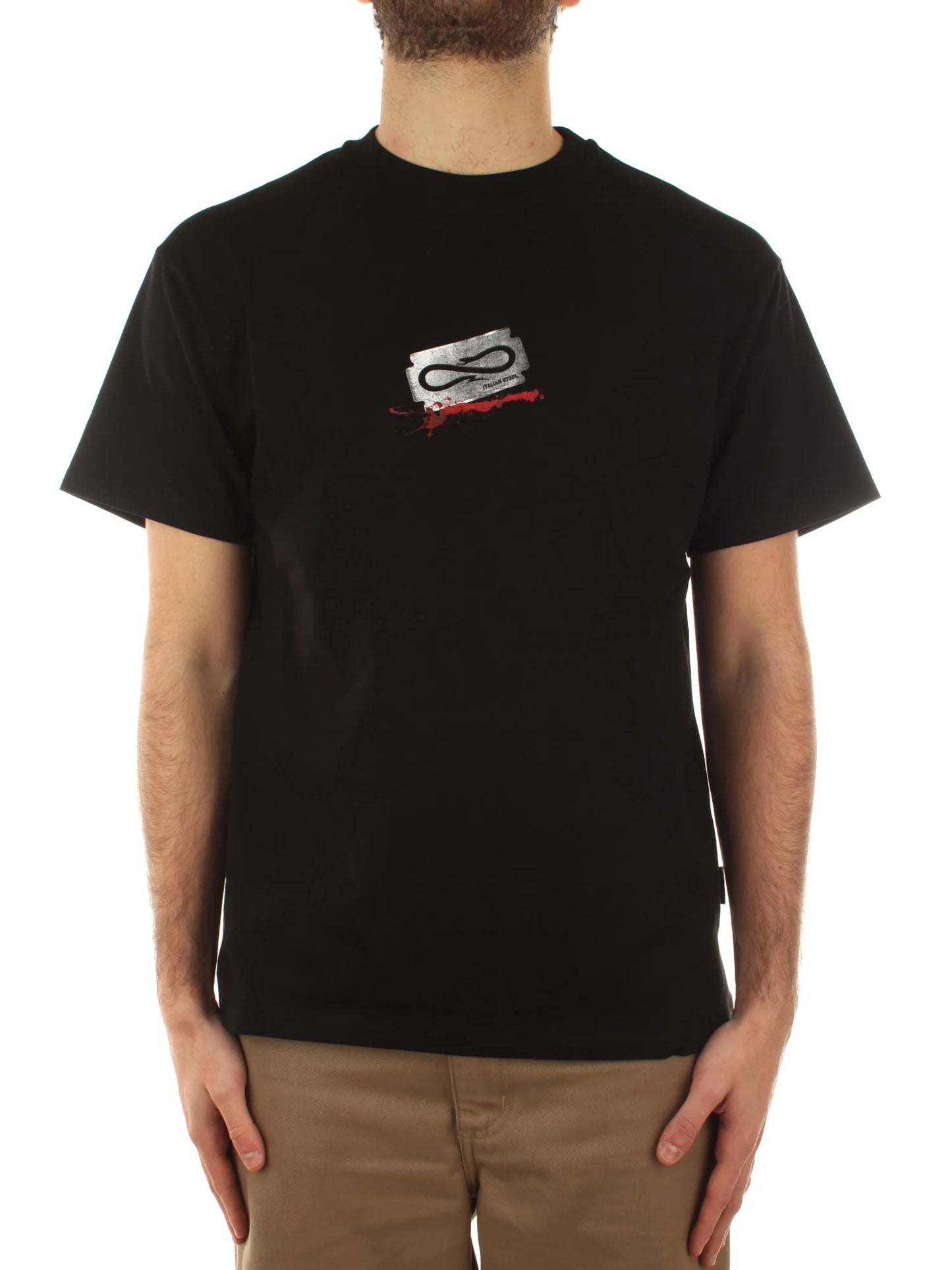 Propaganda Logo Blade T-shirt Black