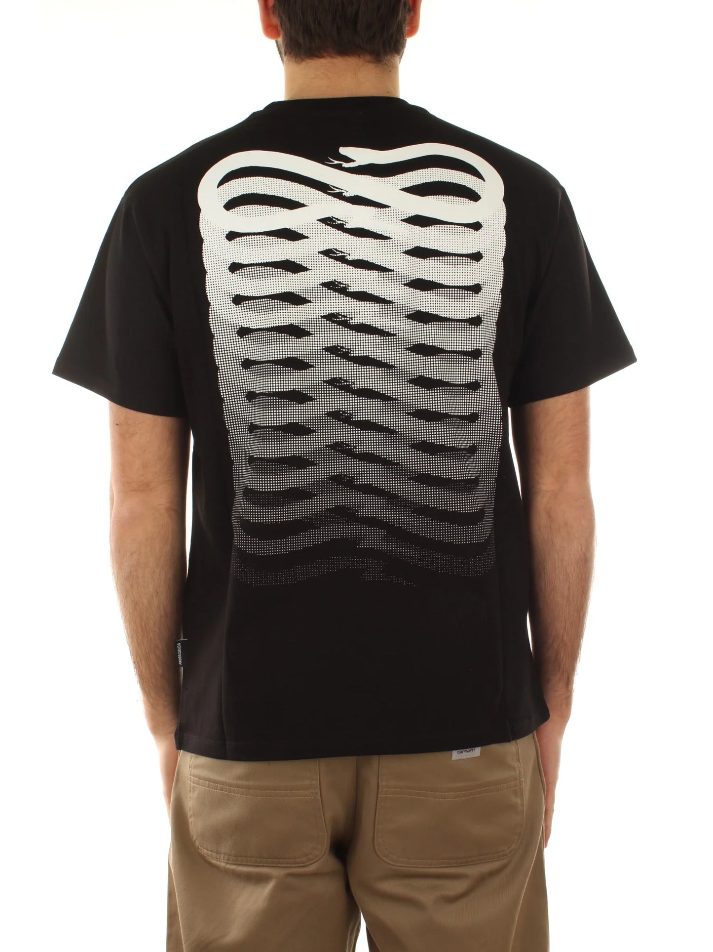 Propaganda Ribs T-shirt Black