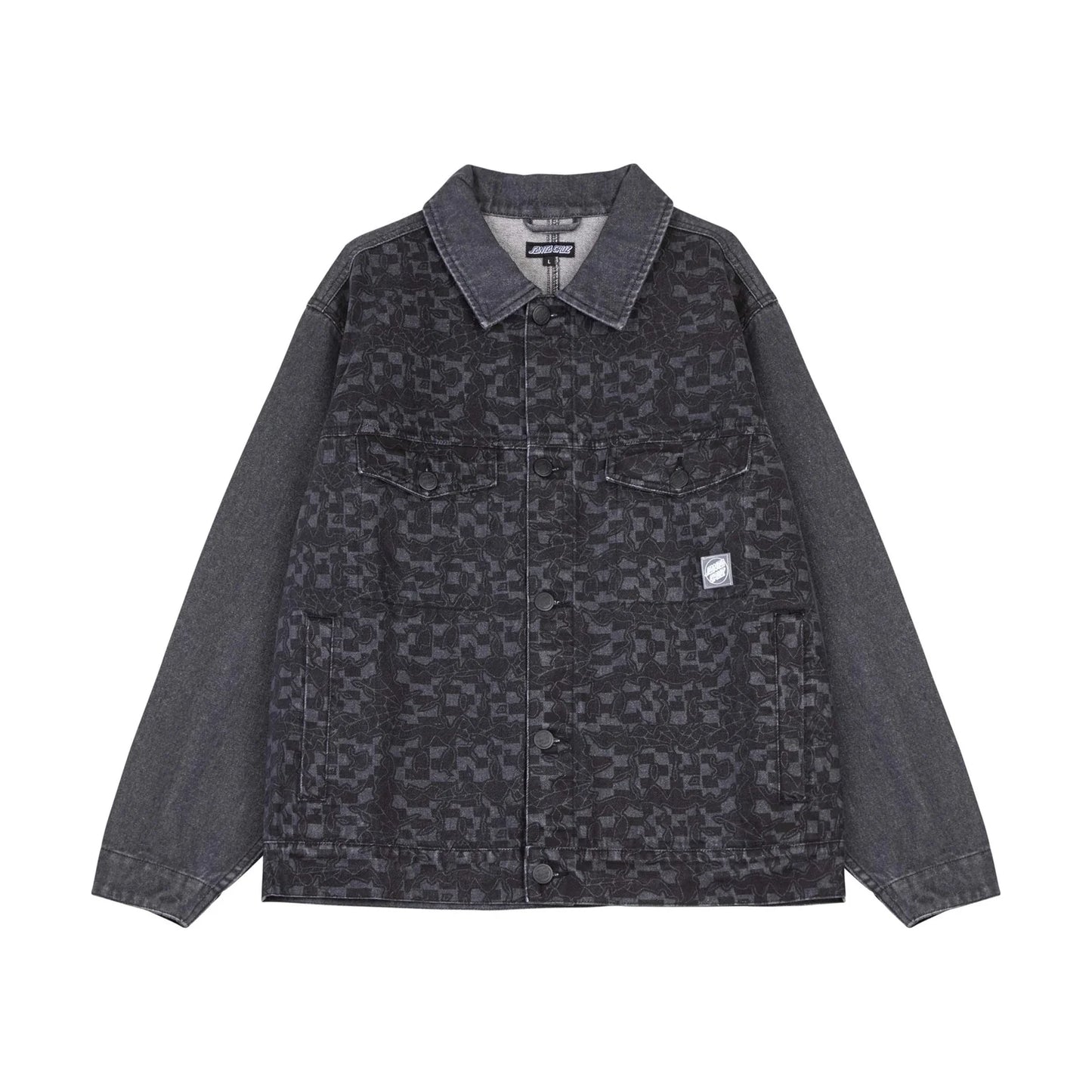 Santa Cruz Mens Widow Denim Jacket