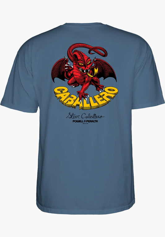 Powell Peralta Cab Classic Dragon  T-Shirt Indigo