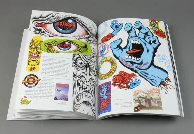 Book Surf Skate & Rock Art of Jim Phillips Santa Cruz – Dodi's