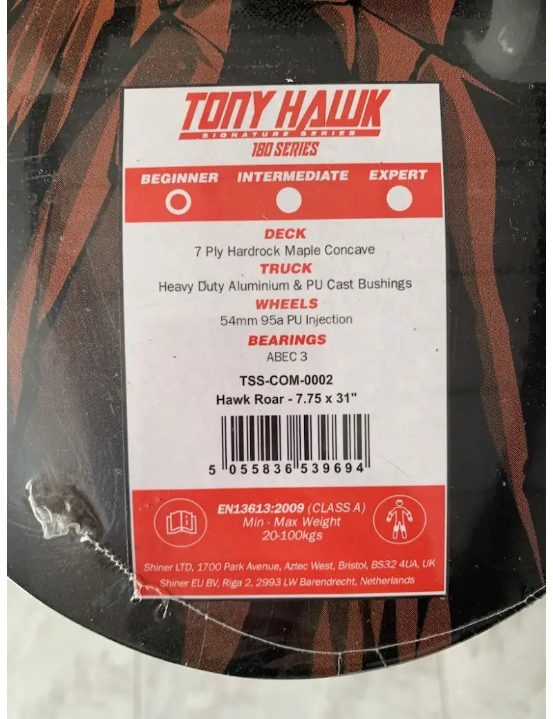 Tony Hawk SS 180 Hawk Roar 7,75"