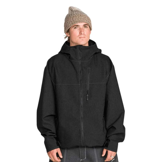 Volcom Top Stitch Jacket Black Denim