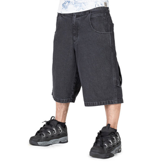 Blueskin Shorts Jeans  Black Stone Wash