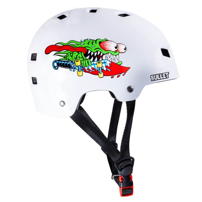 Santa Cruz Slasher Youth Helmet Gloss White 49-54 cm